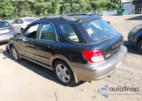2003 Subaru Impreza Outback Sport from USA, damaged, VIN JF1GG68553G805460